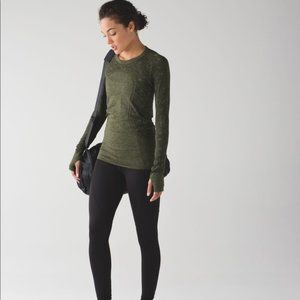 Lululemon Swiftly Tech Long Sleeve - Size 6, Olive